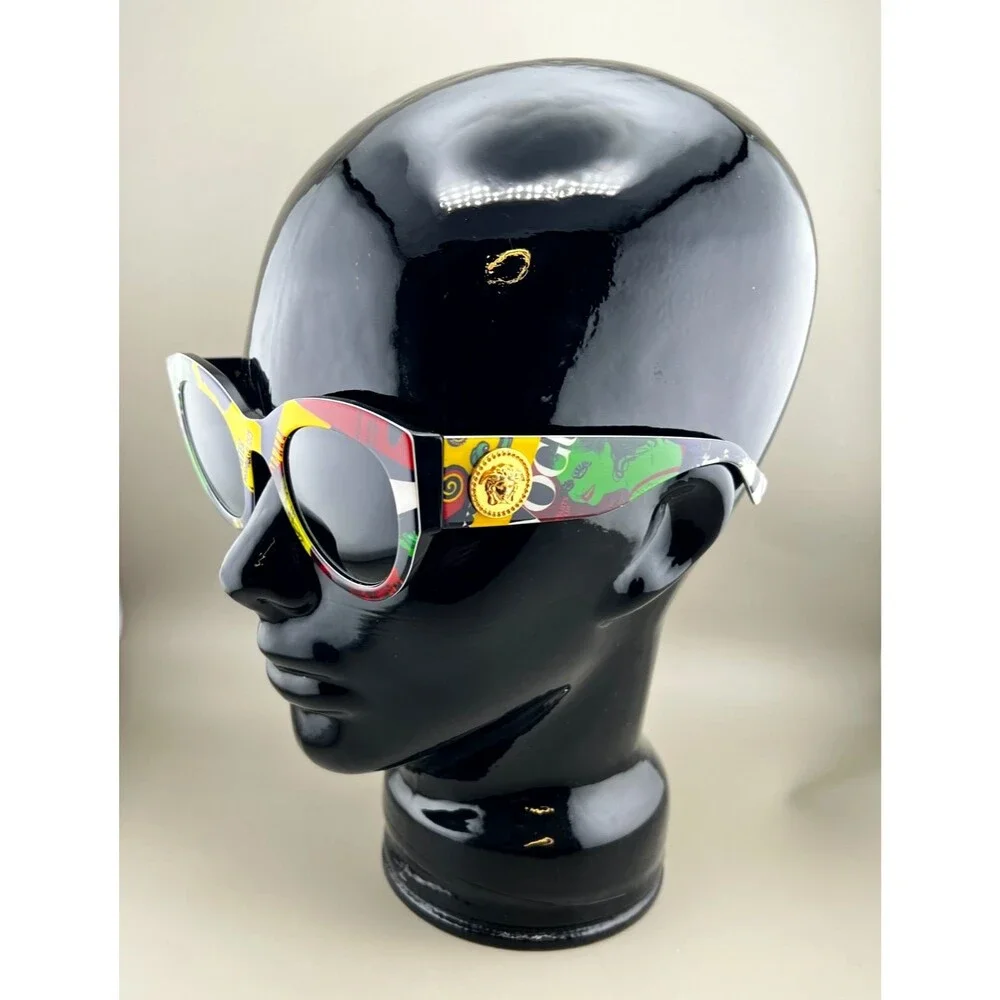 VERSACE Tribute Collection VOGUE 4353 Sunglasses Womens 51-26-140 ITALY Pop Art